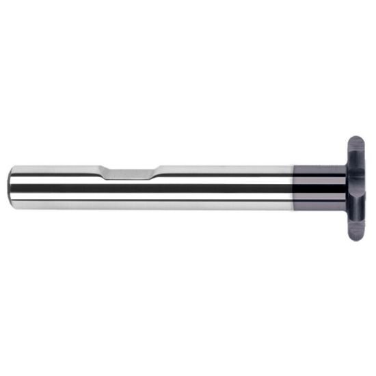 Picture of Harvey Tool 32902-C3 1/32 R x 3/4 D Full Rad Keyseat, AlTiNKey Seat Carbide AlTiN Single End Key Seat0.0312 0.79mm